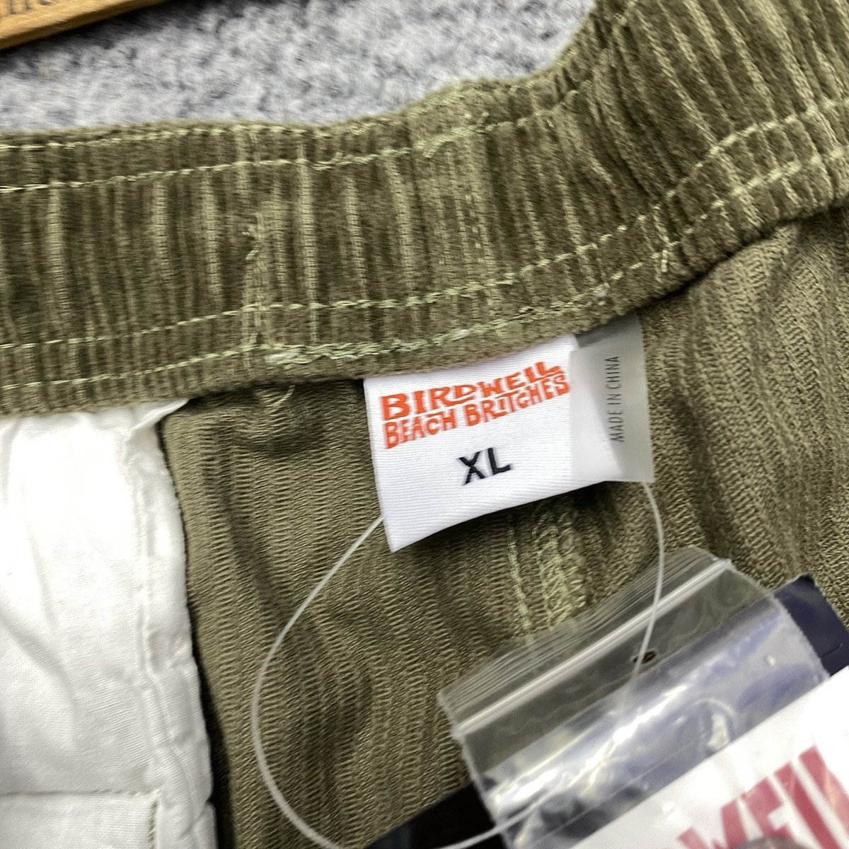 Birdwell Beach Britches Men's XL Corduroy Pants Drawstring
