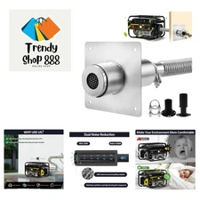 2025Newly Upgraded Generator Exhaust Extension Silencer Kit With Insulated Th...