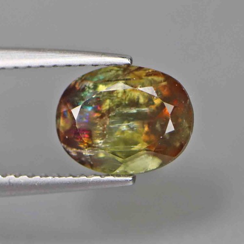 2.10 Cts_Gem Collector Stone_100% Natural Unheated Bi-Color Andalusite_Brazil