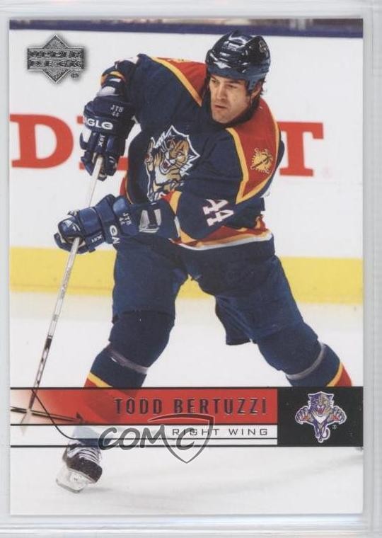 2006-07 Upper Deck Todd Bertuzzi #337 0b9