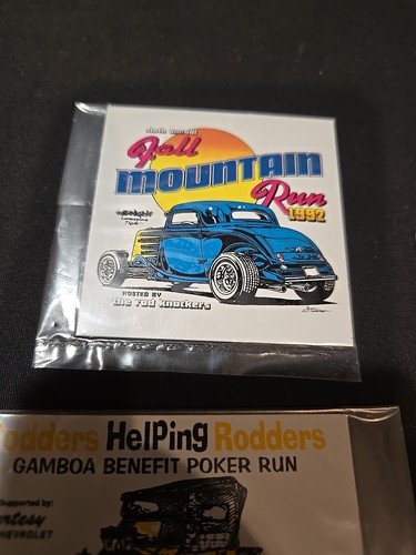 CAR CLUB - CAR SHOW - CAR RALLY - DASH PLAQUE lot of 15 - 1988-2018 - Picture 13 of 17