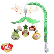 Baby Crib Mobile for Boys and Girls- Fruity Delight Mobile for Crib with Gent...
