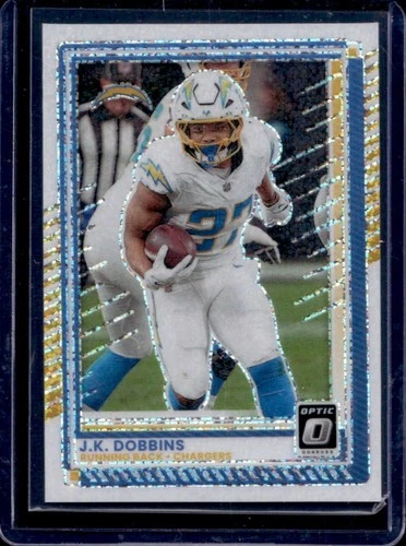 2025 Donruss Optic Football White Sparkle J.K. Dobbins #55