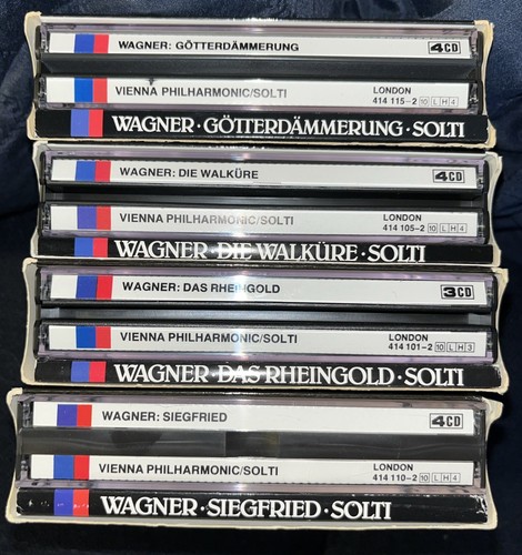 Sir George Solti WAGNER DER RING DES NIBELUNGEN 15 CD Set London - Picture 2 of 3
