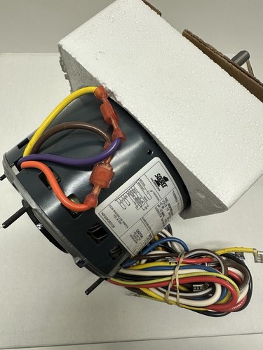 SOURCE 1 S1-FHM3463 Blower Motor 1/2HP 1075RPM 1PH 115V 4SPEED CW/CCW NEW - Picture 7 of 7