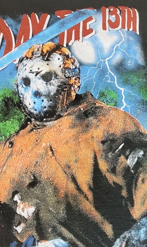 Friday The 13th Mens Extra Large Tshirt Camp Crystal Lake Jason Voorhees Horror - Picture 7 of 12