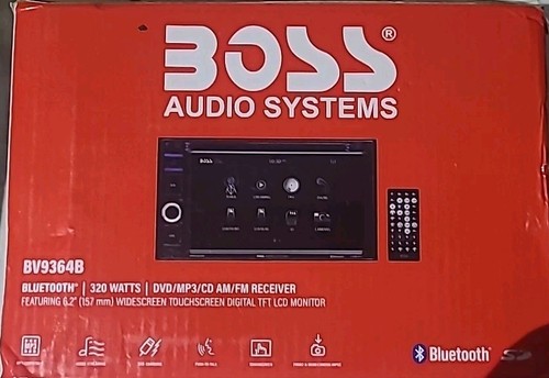 Boss Audio Systems BV9364B Car DVD Player, Bluetooth, 6.2 Touchscreen, USB, SD - Picture 5 of 5