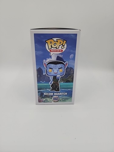 Funko POP! Movies Avatar The Way of Water Vinyl RECOM QUARITCH #1552 - Picture 4 of 4