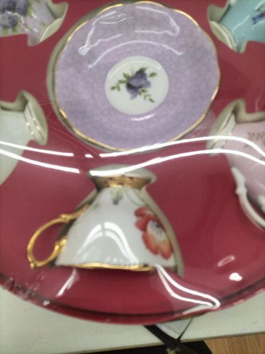 Royal Albert 100th Anniversary Teacup & Saucer Set 10 psc NEW In Box England - Picture 12 of 14