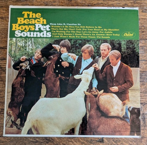 Beach Boys PET SOUNDS 1st Pressing LP 1966 MONO Los Angeles press true VG+/VG - Picture 2 of 16