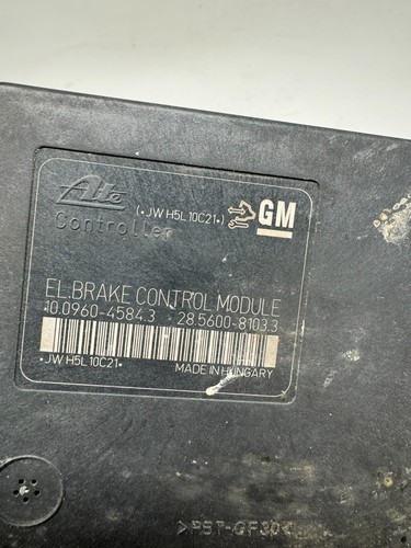 AO12* Opel Astra J BJ16 ABS Hydraulikblock Steuergerät 13412550 - Picture 6 of 7
