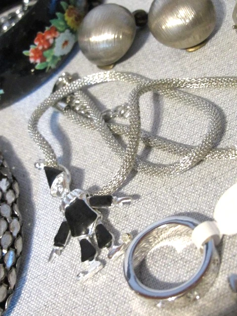 Schmuck Konvolut, viele schöne Stücke, Kette mit Steinchen 925 gestempelt, uvm. - Bild 4 von 4