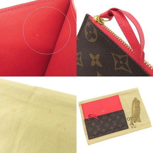 Louis Vuitton Chain Wallet Felicie Monogram Canvas Vivienne 852915 - Picture 10 of 10