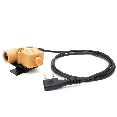 Adapter U94 PTT z tylnym klipsem Push To Talk Radio Headset Adapter do FY - Zdjęcie 14 z 22