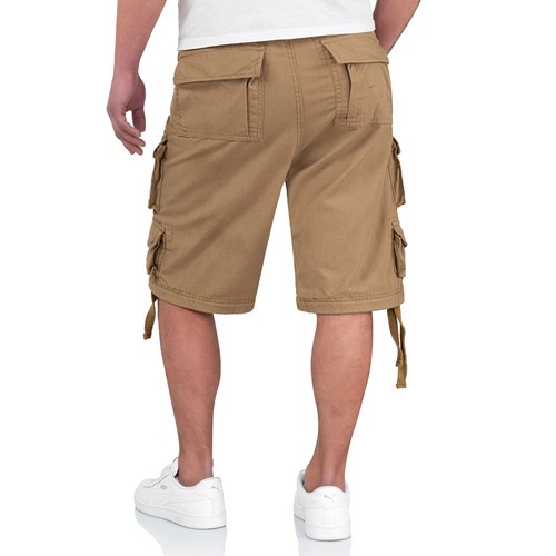 Surplus Division Mens Army Combat Cargo Shorts Work Miltary Style with Belt - Picture 17 of 33