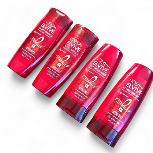 L'Oreal Elvive Color Vibrancy Protecting 2 Shampoo & 2 Conditioner 12.6 floz ea - Picture 2 of 8