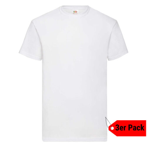 3er, 5er, 10er Pack FRUIT OF THE LOOM Valueweight T Unisex T-Shirt S bis XXL - Bild 5 von 40