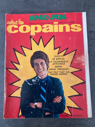 SALUT LES COPAINS SLC N°53 12/1966 Dutronc Sylvie Vartan Beatles I89