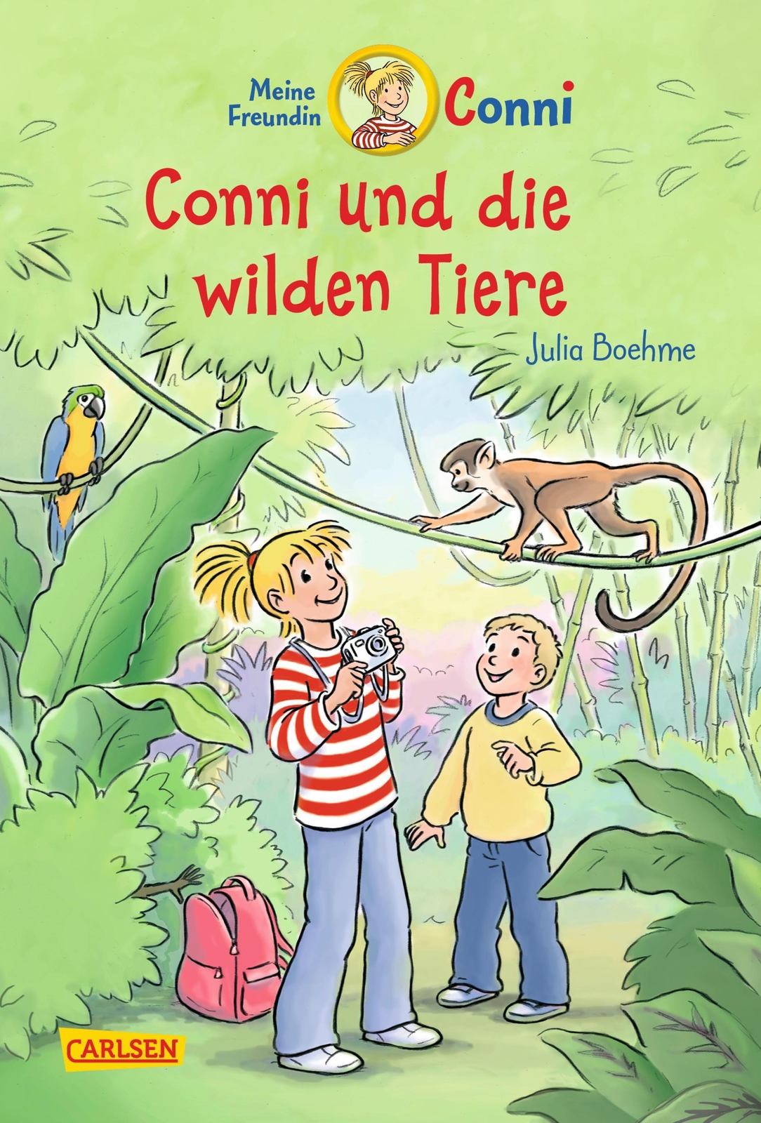 Conni-erzählbände 23: Conni Und Die Wilden Tiere (farbig Illustriert)