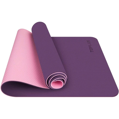 Gepolsterte Yogamatte von Toplus, 0,6 cm Dicke, Rutschfest & Umweltfreundlich