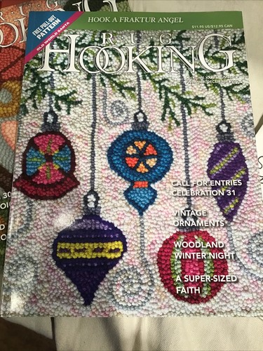 LOT OF 13 RUG HOOKING MAGAZINES WITH PULL OUT PATTERNS INCLUDED 2018 - 2021 - Picture 11 of 14
