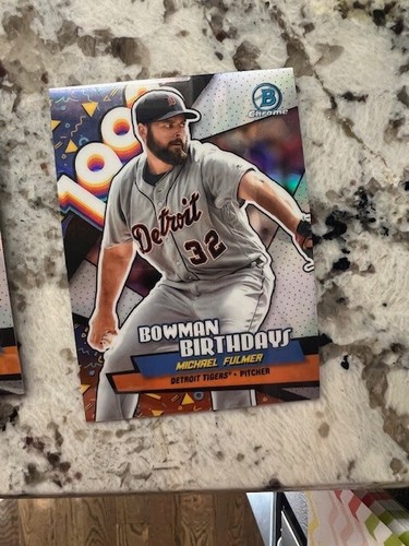 Tarjeta de cumpleaños Bowman Chrome Bowmans 2018 elige tu tarjeta - Imagen 9 de 14
