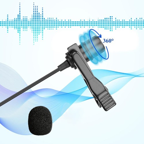 BOYA BY-M1 Pro 6M Lavalier Microphone 10dB Monitoring For PC Smartphone Camera - Picture 3 of 9