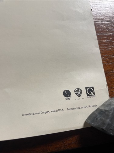 Madonna Poster Immaculate Collection What A Body Of Work 1990 Original Promo Use - Picture 2 of 10