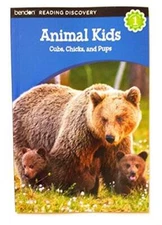 Bendon Reading Discovery Level 1 - Animal Kids Cubs, Chicks,and Pups (K t - GOOD