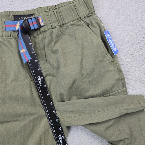 Lucky Brand GRATEFUL DEAD CARGO Shorts MENS MEDIUM GREEN 11in CASUAL HIKING NWT - Picture 19 of 20