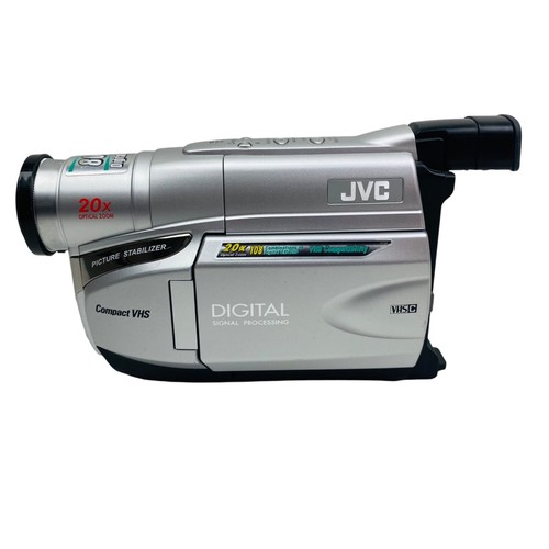 JVC Compact VHS Camcorder VHS C Modell GR-AXM17U getestet benötigt Akku & Kabel - Bild 4 von 11