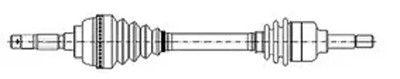 HALBWELLE PEUGEOT 107 PR 1.4HDI 05-