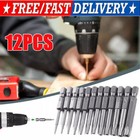 Security Torx Bit Set + Hex Key Allen Bit Set - For Power Drill & Impact Driver