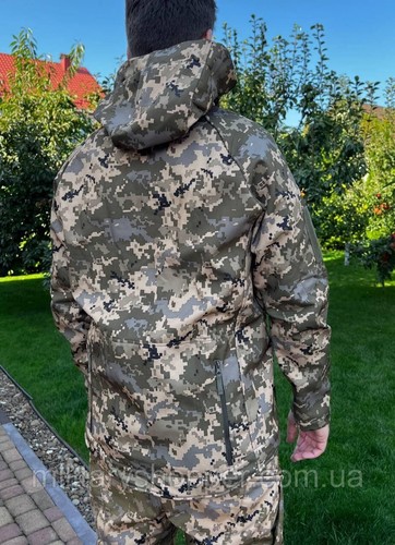Jacket Soft Shell Pixel / jacket pixel SOFTSHELL 4.5.0 size, 46-60 - Picture 3 of 5