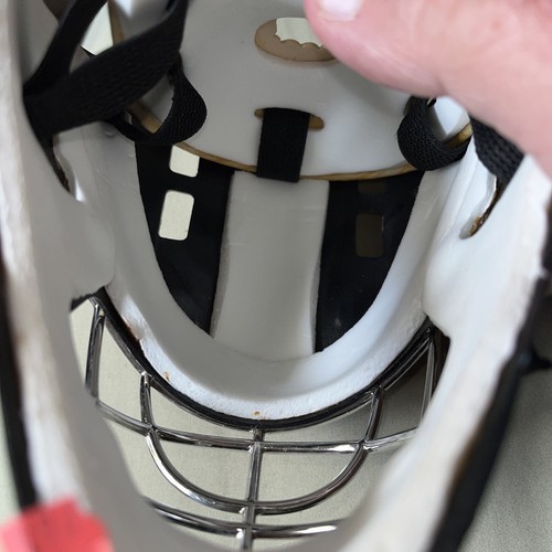 Phoenix Coyotes Mini Hockey Goalie Mask Helmet Franklin Arizona  NHL Pre Owned - Picture 10 of 13