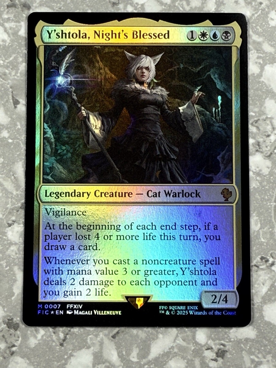 ジョシュア・ロズフィールド foil Final fantasy mtg MTG Joshua Rosfield Rograkh Magic Spotlight foil Promo P
