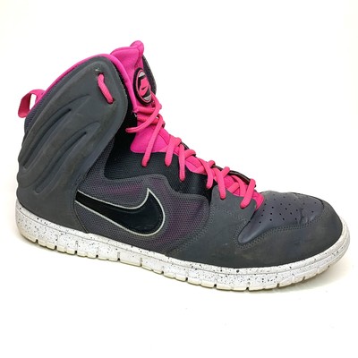 neon pink basketball shoes