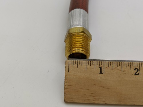 Parker Series 7094 MPT II Multipurpose Oil Resistant Hose 1/2" ID x 12" Long NOS - Picture 5 of 7