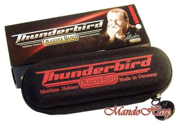 Hohner Harmonica - 2011/20 Marine Band Thunderbird (SELECT KEY) NEW - Picture 2 of 4