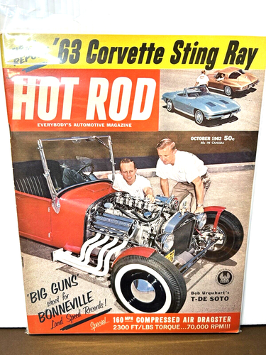 Hot Rod Magazine 1962 Full Year Lot (12) Chevy Ford Mopar Dodge Racing Mechanics - Picture 12 of 14