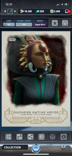 Insertos Topps de Star Wars Digital Card Trader Galactic Heritage Clone Wars - Imagen 35 de 88
