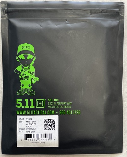 5.11 TACTICAL ALIEN "PHORAH" LOGO PATCH ALIEN SERIES 2 HOOK/LOOP BACK 1/9 - 第 6/7 張圖片