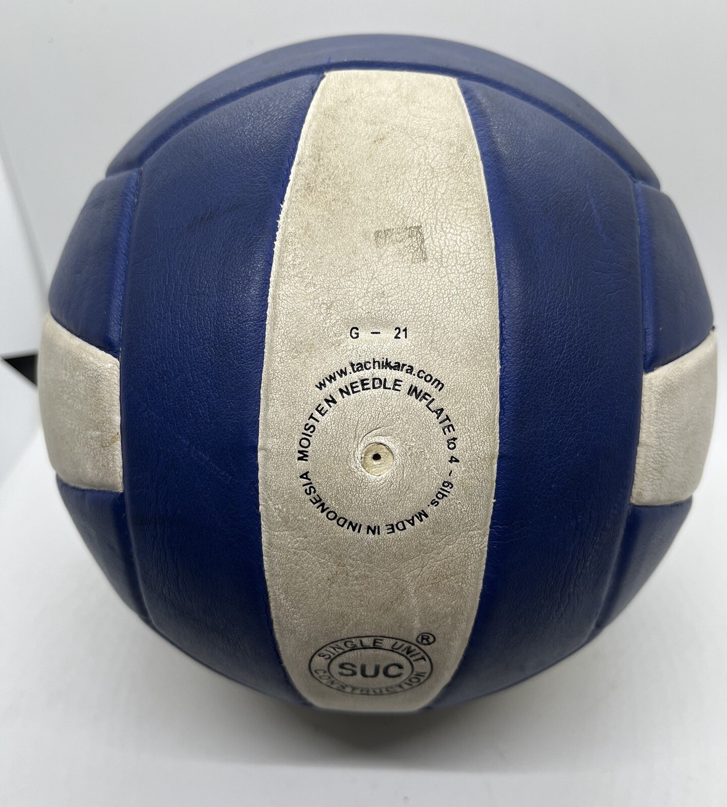 Tachikara SV18S Composite Leather Volleyball Blue And White eBay