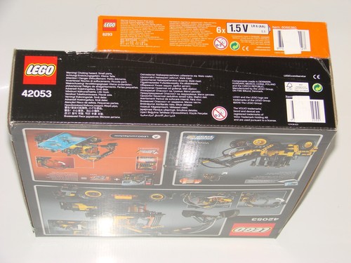 LEGO® Technic 42053+8293 Volvo EW160E L30G+Power Functions Tuning-Set_ verklebt! - Bild 5 von 12