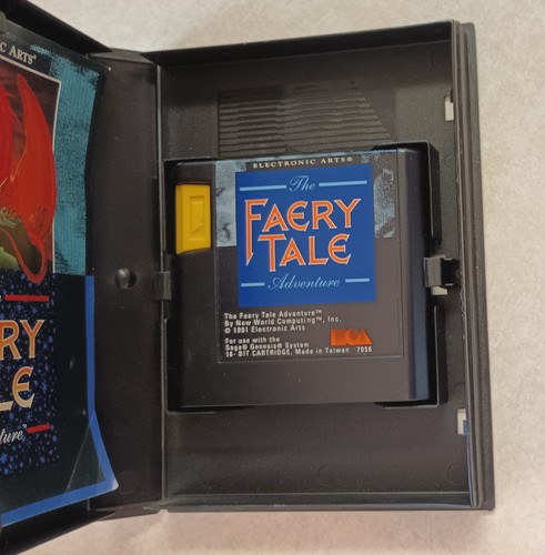 The Faery Tale Adventure Genesis - Cartridge Case Manual Registration - getestet - Bild 6 von 19