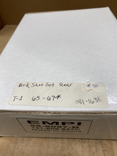 New Old Stocks Empi Brake Shoe Set #98-6097-B - Picture 2 of 9