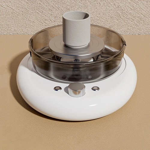 Rechargeab Kids Electric Pottery Wheel Machine Mini Portable Clay Modeling Tool - Picture 8 of 8