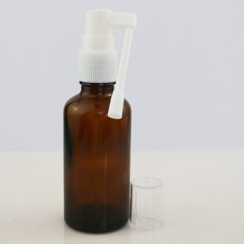 5ml - 100ml Nose Throat Spray Glass Bottle Long Sprayer Medicine Fresh Breath - Picture 9 of 12