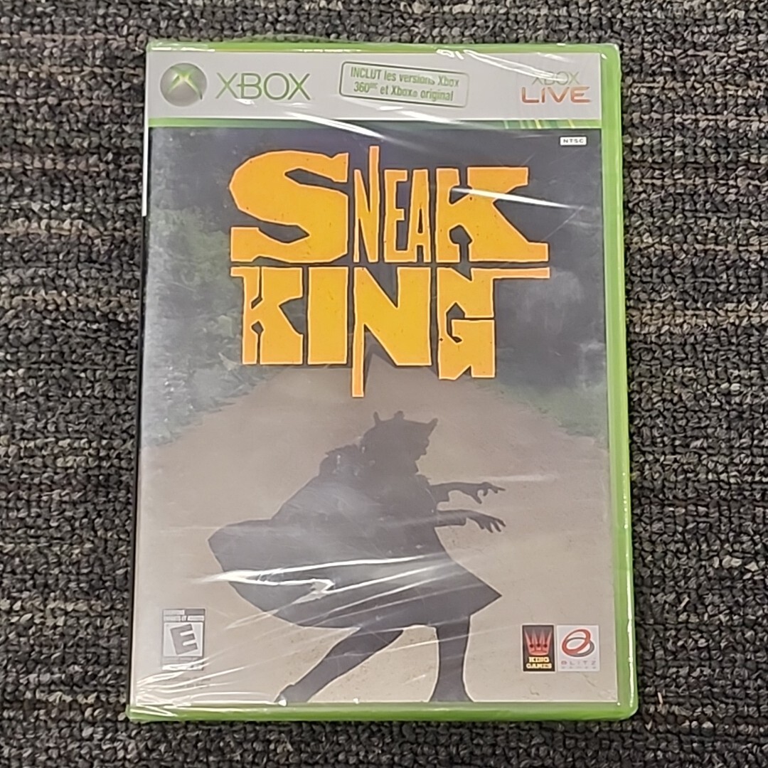 Sneak King Microsoft Xbox 360 2006 Brand New Sealed Burger Sneak King Microsoft Xbox 360 2006 Brand New Sealed Burger