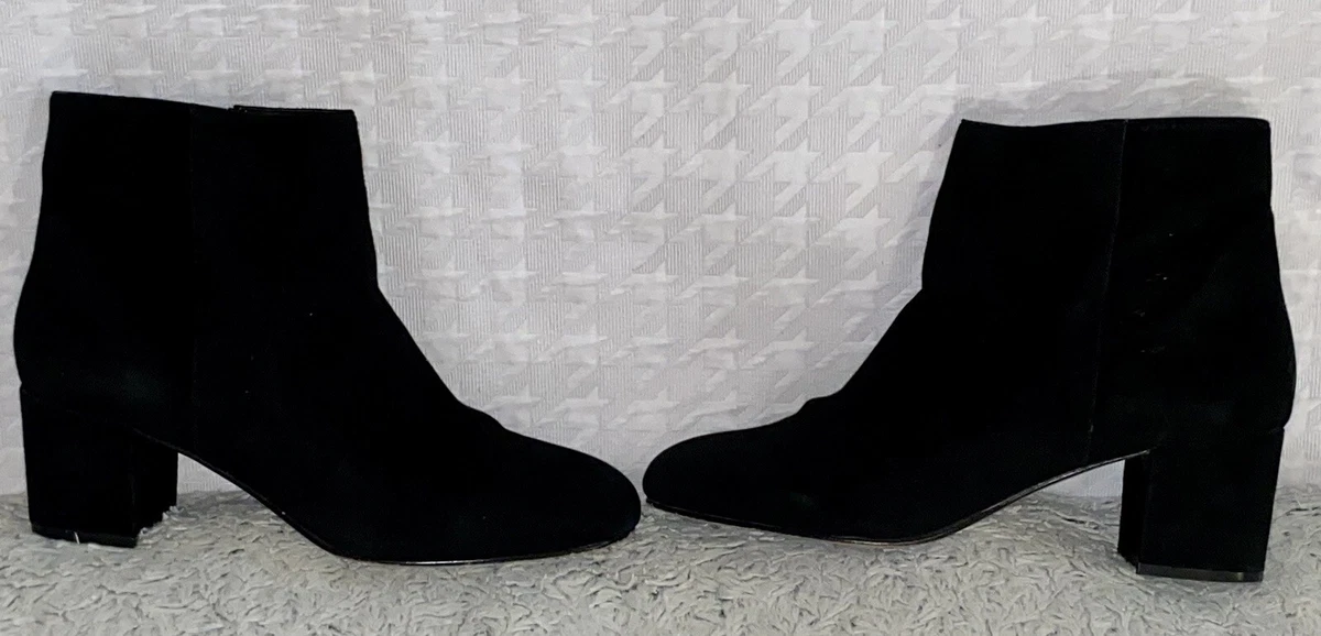 ALDO Women s Ciredia Ankle Black Boot Size 10 Winter Booties Ankle Leather New